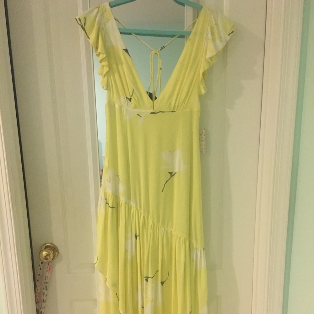 BRAND NEW Free People She’s A Waterfall Dress - Picture 2 of 4